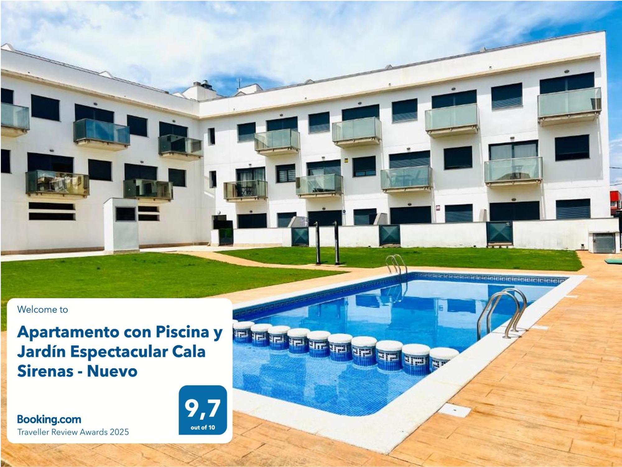 Apartamento Con Piscina Y Jardin Espectacular Cala Sirenas - Nuevo Miami Playa Exterior foto